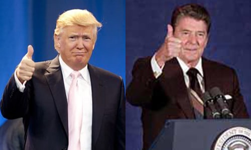 Trump-Reagan